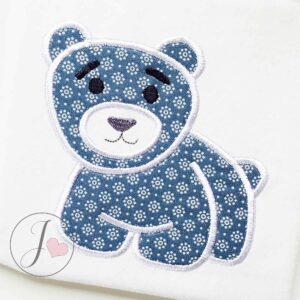 Bear Applique Design - Joy Of Embroidery