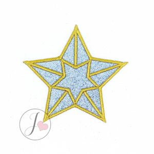 Big Star Applique Design - Joy Of Embroidery