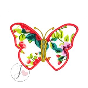 Butterfly Applique Design - Joy Of Embroidery