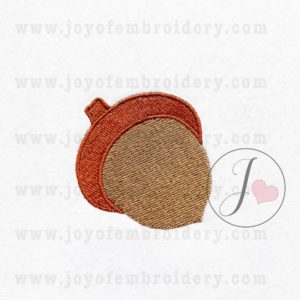 Acorn Mini Embroidery Design - Joy Of Embroidery