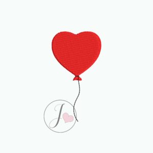 Balloon Heart Embroidery Design - Joy Of Embroidery