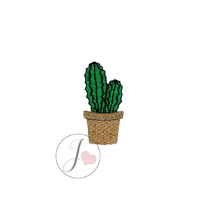 Cactus 1 Embroidery Design - Joy Of Embroidery
