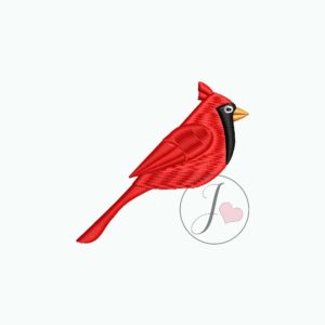 Cardinal Bird Embroidery Design - Joy Of Embroidery