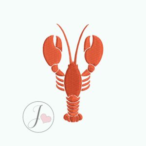 Lobster Embroidery Design - Joy Of Embroidery