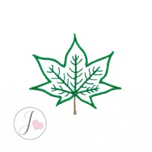 Maple Leaf Embroidery Design - Joy Of Embroidery