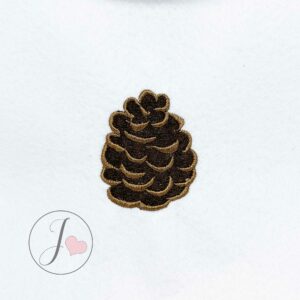 Pinecone Mini Embroidery Design - Joy Of Embroidery