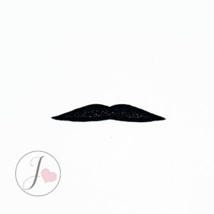 Moustache style 4 Applique design - Joy Of Embroidery