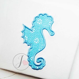 Seahorse Applique Design - Joy Of Embroidery