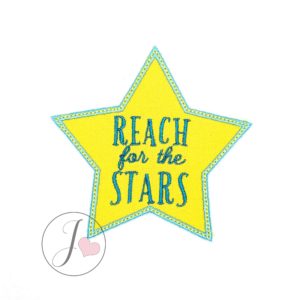 Star "Reach for the Stars" Applique Design - Joy Of Embroidery