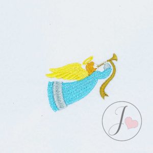 Angel with the Trumpet - Joy Of Embroidery